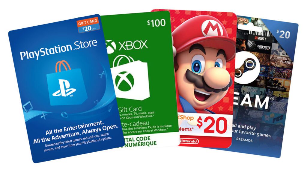 Gift Card for Gamers