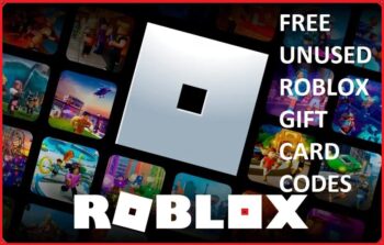 FREE Unused Roblox Gift Card Codes 2022
